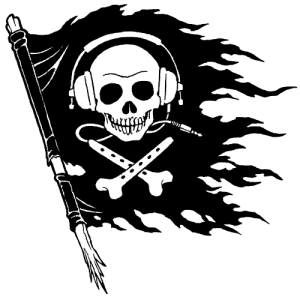Pirate flag PNG