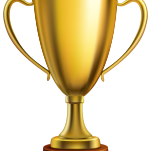 Award trophy cup
