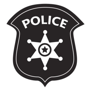 Police badge PNG