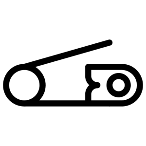 Safety pin PNG