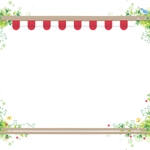 Floral frame PNG