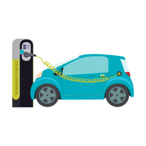 Electric car PNG