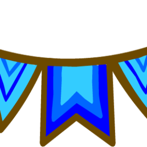 Party flags PNG