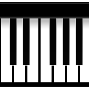 Piano keys PNG