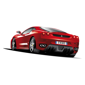 Ferrari car PNG image