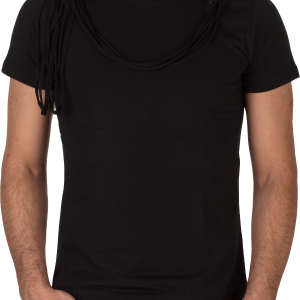 Black polo shirt PNG image