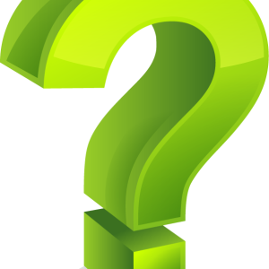 green Question mark PNG