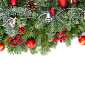 Christmas garland PNG