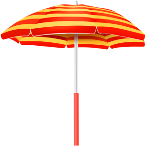 Beach umbrella PNG