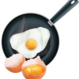 Fried egg PNG