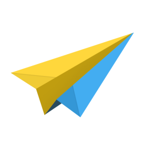 Paper plane PNG