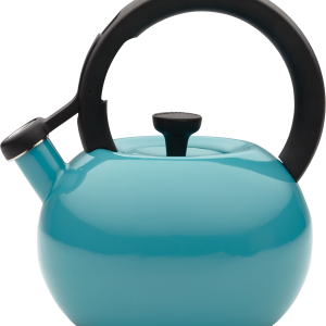 Blue kettle PNG image