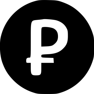 Russian ruble PNG