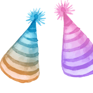 Party birthday hat PNG
