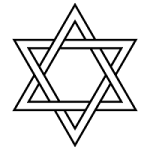 Magen David PNG, Jewish star PNG