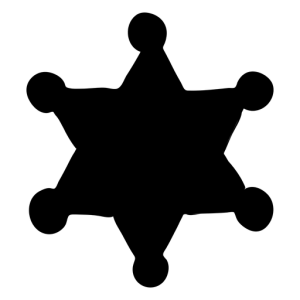 Sheriff badge PNG