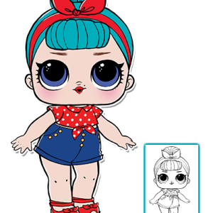 L.O.L. Surprise! doll PNG