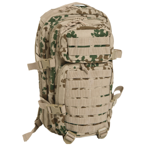 Military backpack PNG image