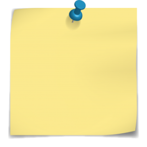 Sticky note PNG