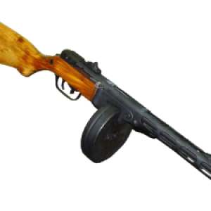 PPSH soviet assault rifle PNG