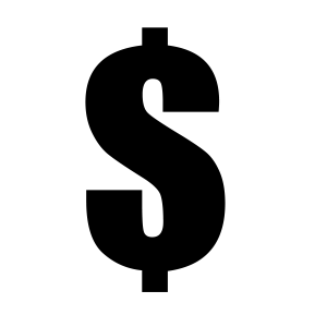 Dollar sign PNG