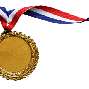 Gold medal PNG