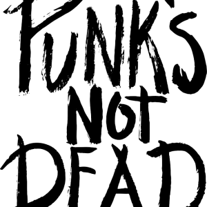 Punks not dead PNG
