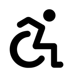 Disabled handicap symbol PNG