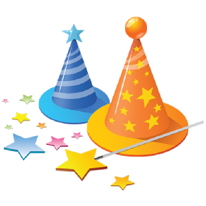 Party birthday hat PNG