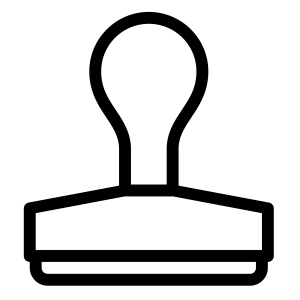 Rubber stamp PNG