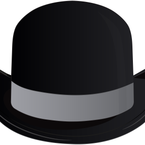 Bowler hat PNG
