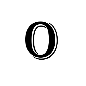 Letter O PNG