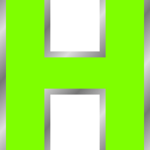Letter H PNG