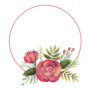 Floral frame PNG