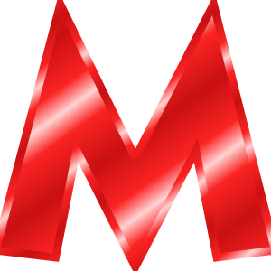 Letter M PNG
