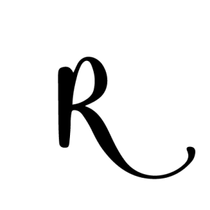 Letter R PNG