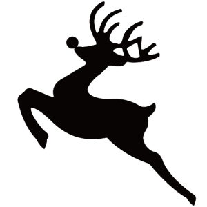 Santa Claus's reindeer PNG