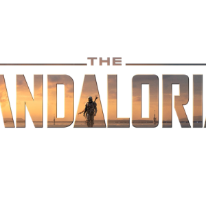 The Mandalorian title logo PNG