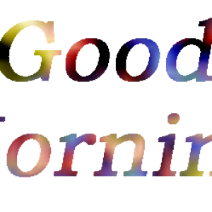 Good morning PNG