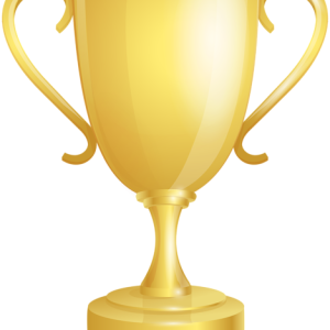 Award trophy cup