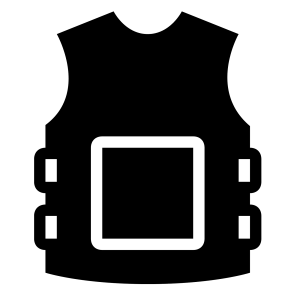 Bulletproof vest PNG