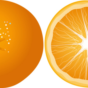 Orange PNG image