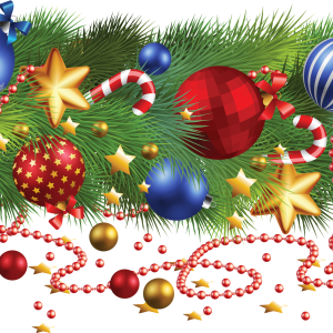 Christmas garland PNG
