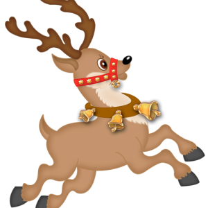 Santa Claus's reindeer PNG