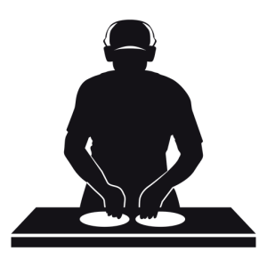 Disc jockey PNG