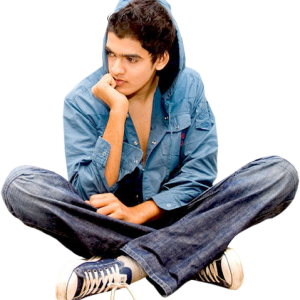 Sitting man PNG