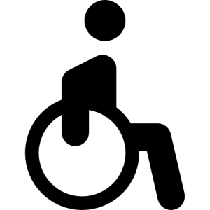 Disabled handicap symbol PNG