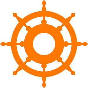 Ship's wheel, rudder PNG