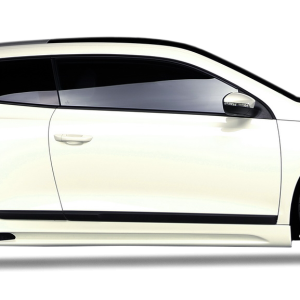 white Volkswagen Scirocco PNG car image