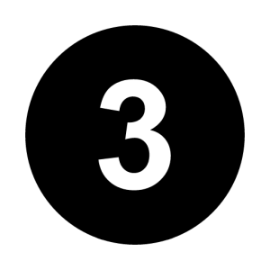 Number 3 PNG